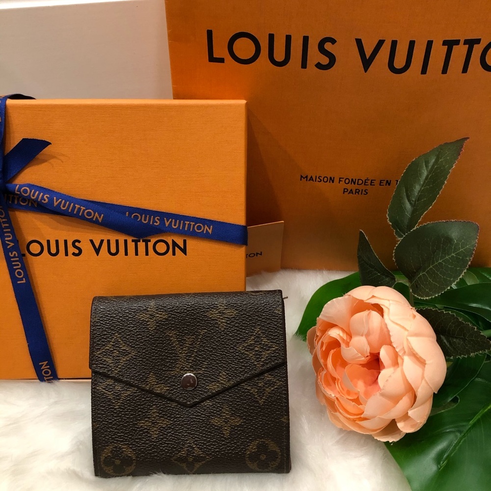 AUTH Louis Vuitton Compact Wallet